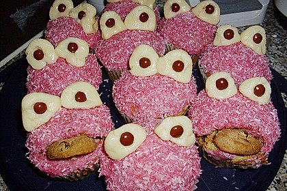 Krümelmonster-Muffins 54