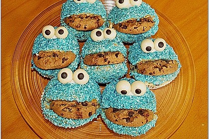 Krümelmonster-Muffins 14