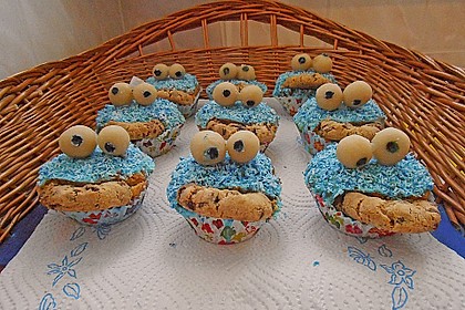 Krümelmonster-Muffins 333