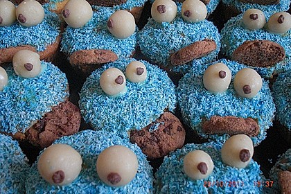 Krümelmonster-Muffins 341