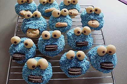 Krümelmonster-Muffins 27