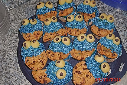 Krümelmonster-Muffins 170