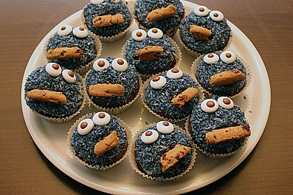 Krümelmonster-Muffins 168