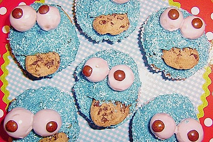 Krümelmonster-Muffins 348