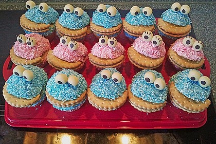 Krümelmonster-Muffins 222