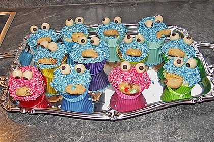 Krümelmonster-Muffins 296