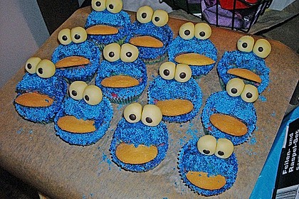 Krümelmonster-Muffins 251