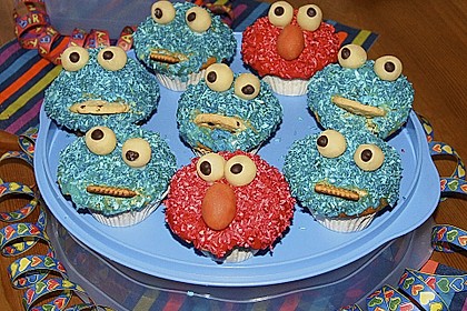 Krümelmonster-Muffins 374