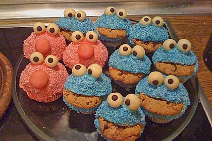 Krümelmonster-Muffins 203