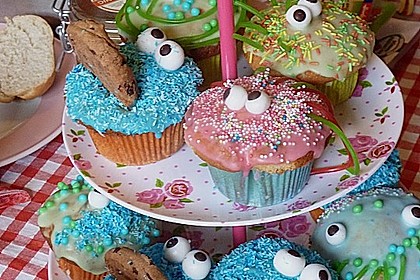 Krümelmonster-Muffins 392