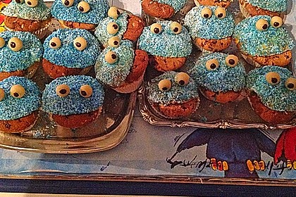 Krümelmonster-Muffins 196
