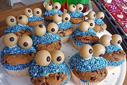 Krümelmonster-Muffins 58