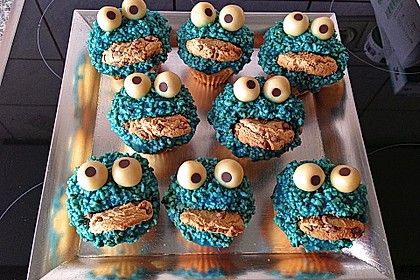 Krümelmonster-Muffins 52