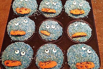 Krümelmonster-Muffins 445