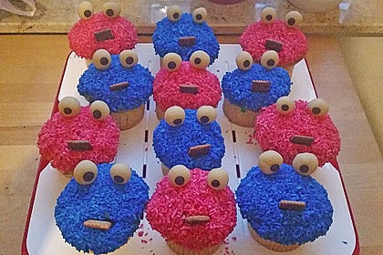 Krümelmonster-Muffins 46