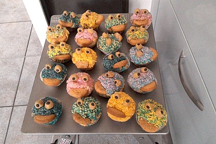 Krümelmonster-Muffins 10