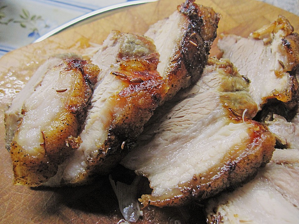 Schweinebraten mit Kümmel von Tryumph800 | Chefkoch.de