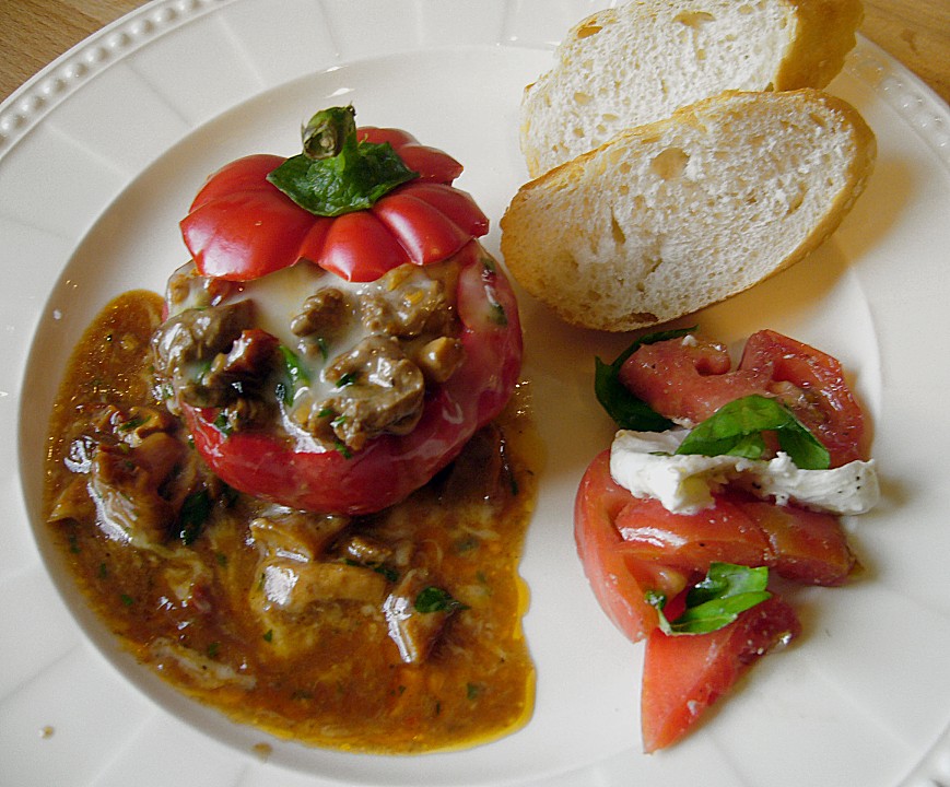 Paprika gefüllt mit Pilz - Rindfleisch - Ragout von hershel | Chefkoch.de