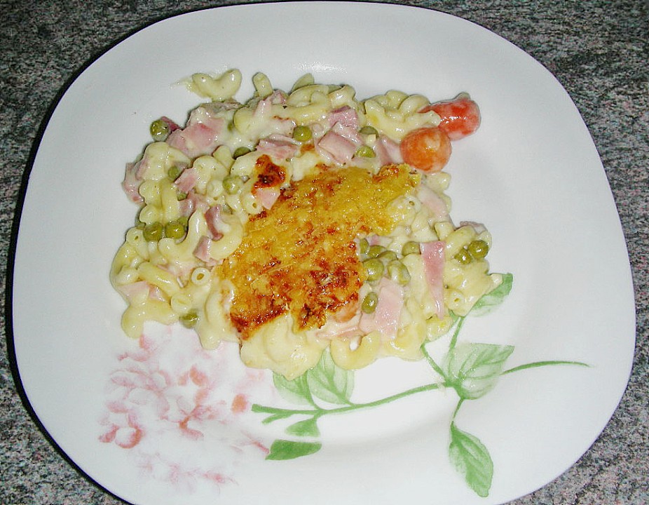 Schneller Käse - Gemüse - Schinken - Nudel - Auflauf von Tryumph800 ...