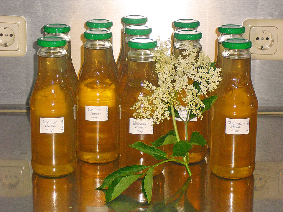 Holunderblüten Sirup