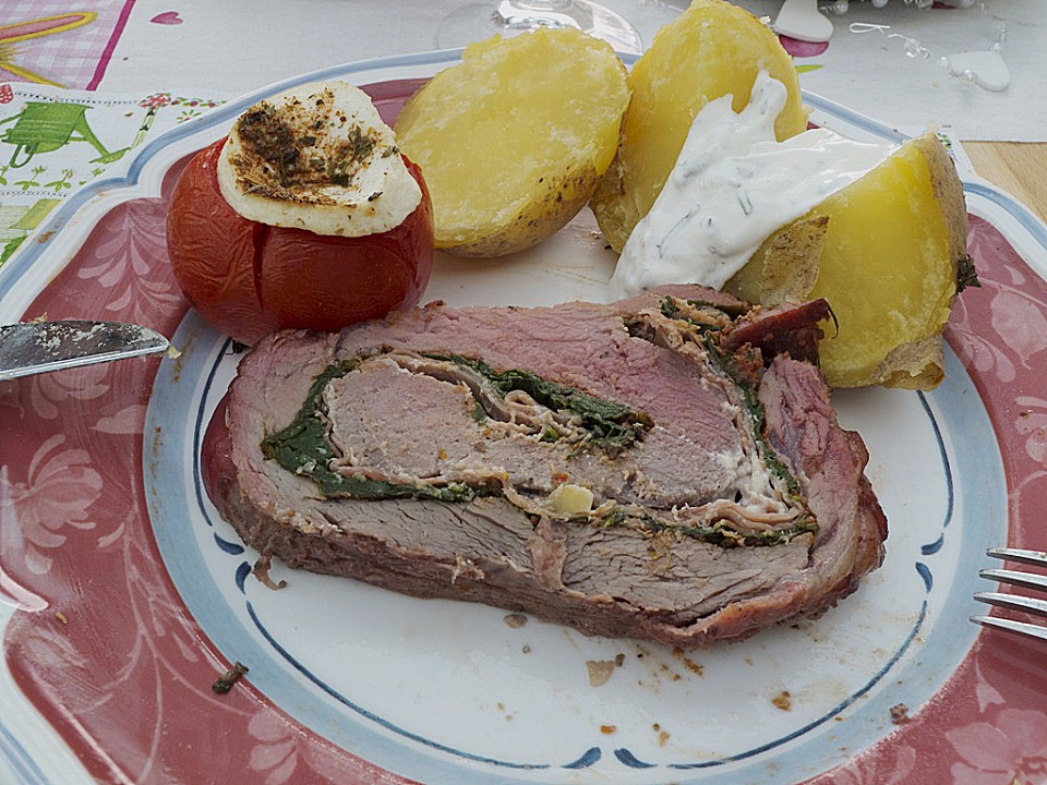 Gefülltes Rinderfilet mediterran von curly64 | Chefkoch.de