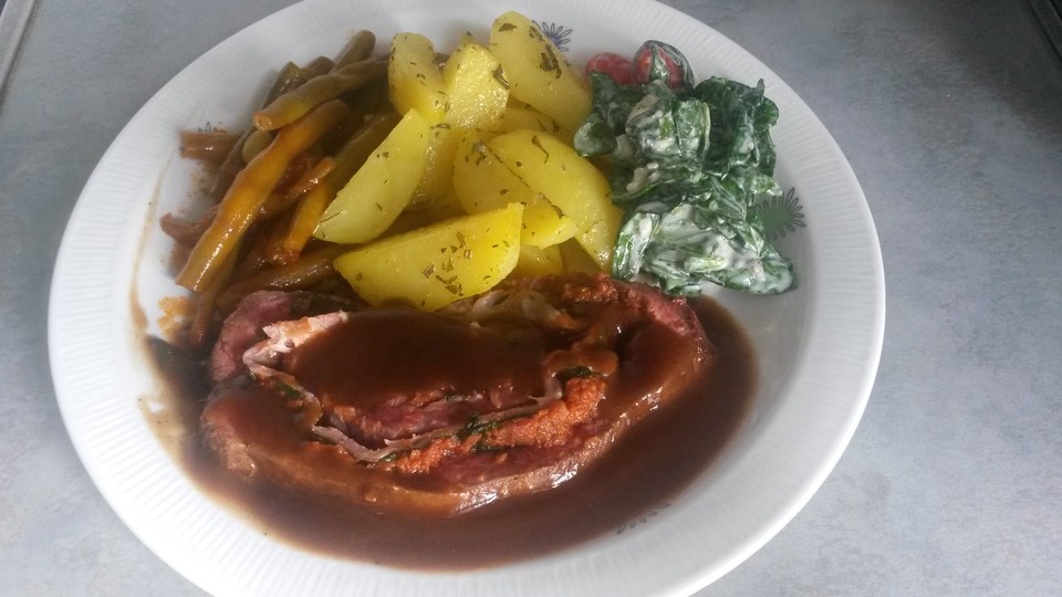 Gefülltes Rinderfilet mediterran von curly64 | Chefkoch.de