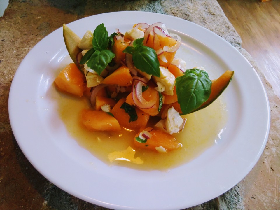 Melone mit Mozzarella und Basilikum von renimo | Chefkoch.de