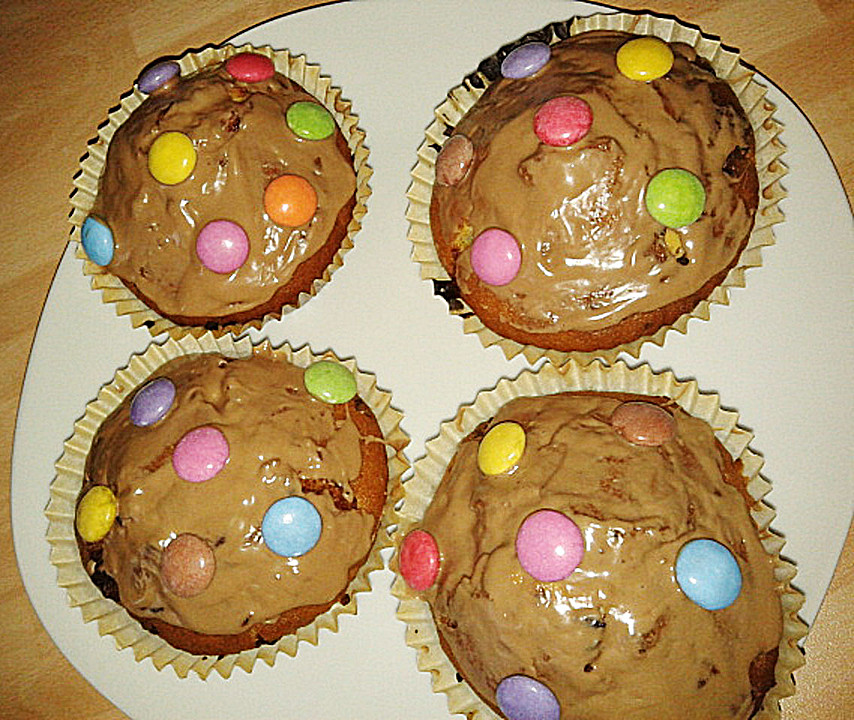 Kinderschokoladen - Muffins von pinktroublebee | Chefkoch.de