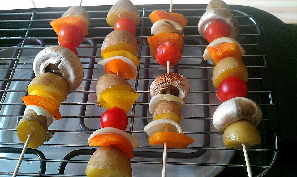 Kartoffel - Spieße für den Grill von Sandy2509 | Chefkoch.de