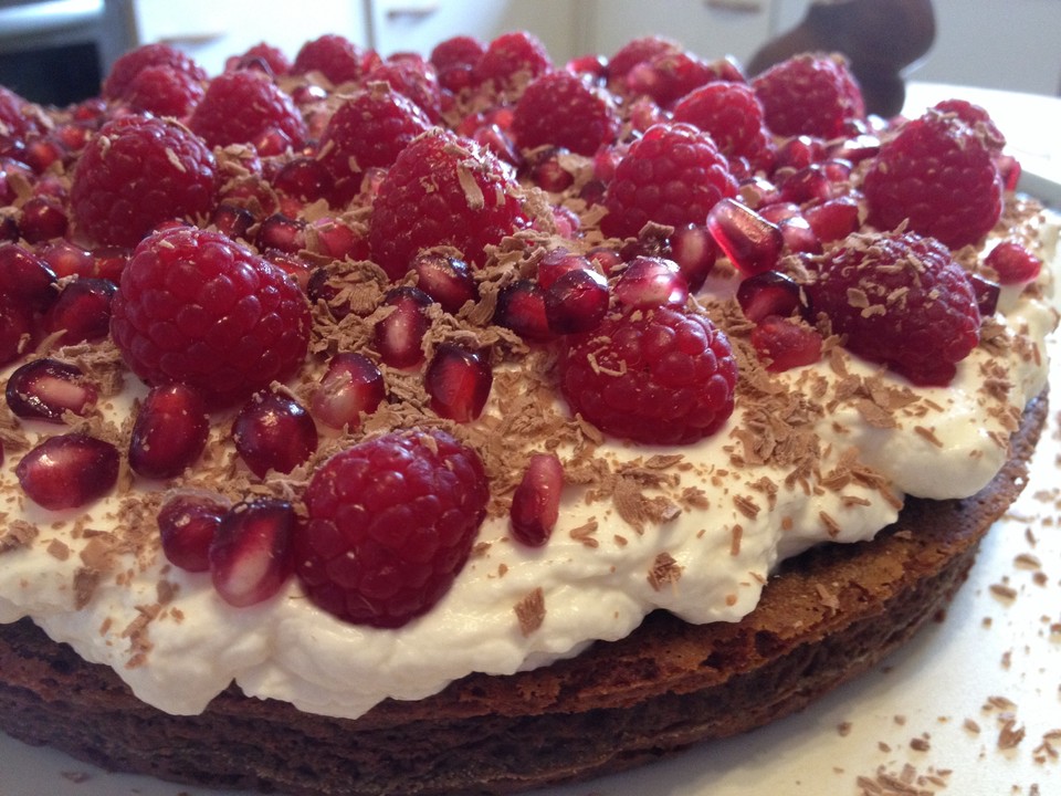 Himbeer - Schokoladen - Mascarpone - Torte von Schoko-Liebchen ...