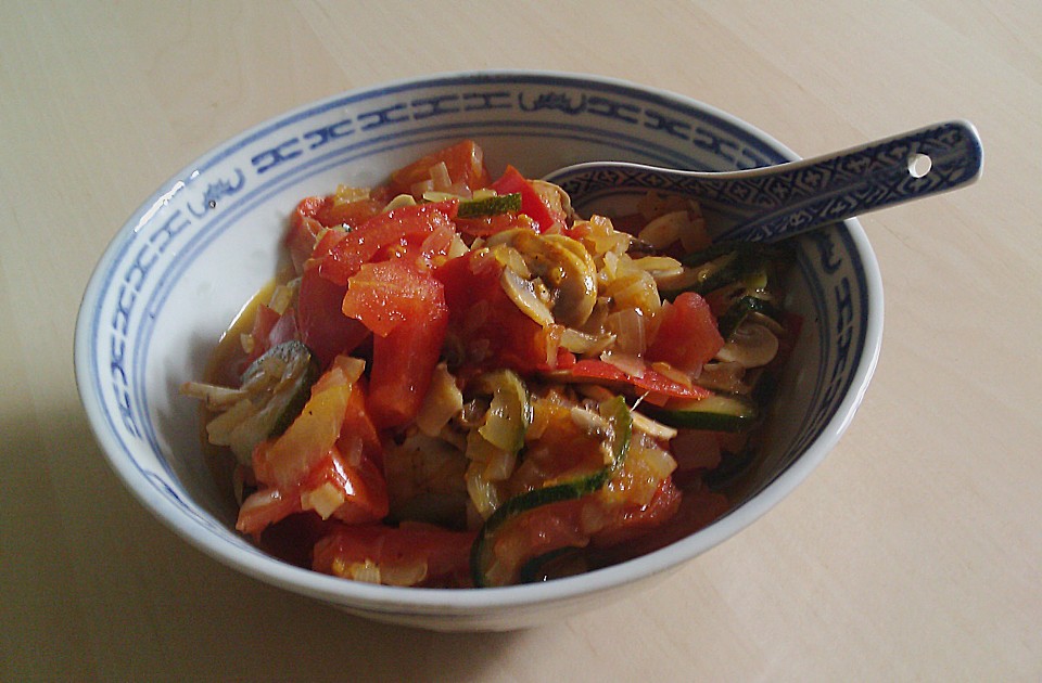 Tomaten - Champignon - Gemüse mit Couscous von veraaa | Chefkoch.de