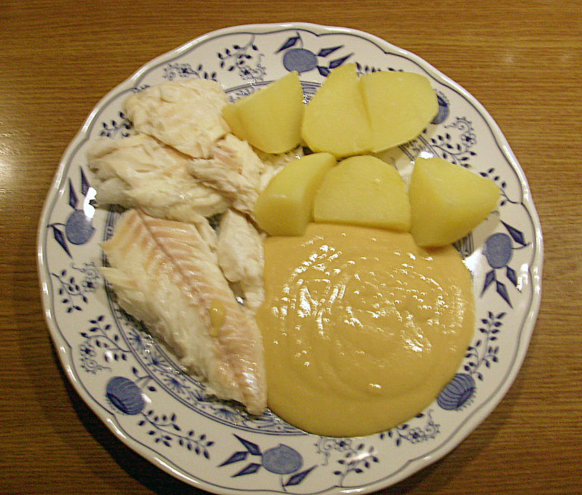 Kochfisch mit Senfsoße nach Uromas Art von gabriele9272 | Chefkoch.de