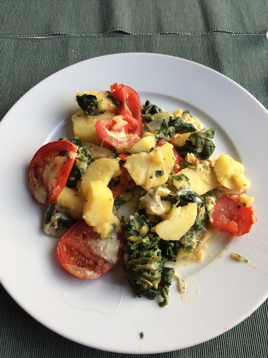 Kartoffel - Spinat - Gratin von Smiley1 | Chefkoch.de