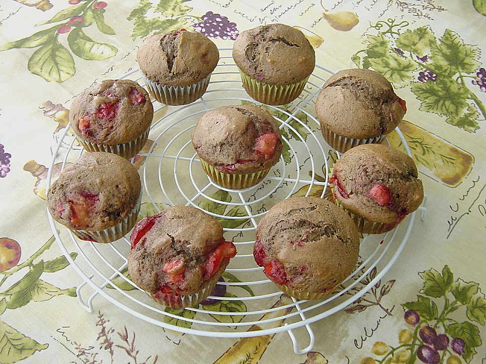 Erdbeer Champagner Muffins von Tarabas77 Chefkoch.de