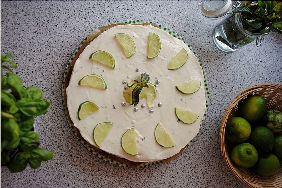 Limetten - Quark - Torte von pusteblume083 | Chefkoch.de