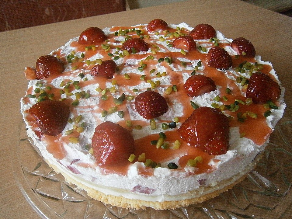 Erdbeer - Frischkäse - Torte von angel00 | Chefkoch.de