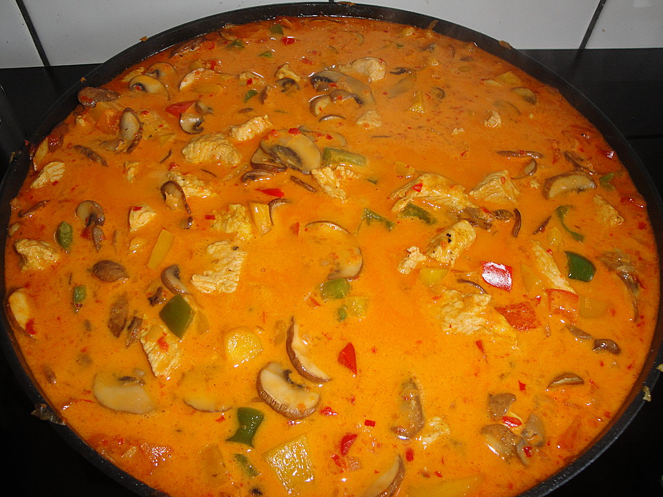 Pikante Putenpfanne mit Ajvar von Miss_Kathi | Chefkoch.de