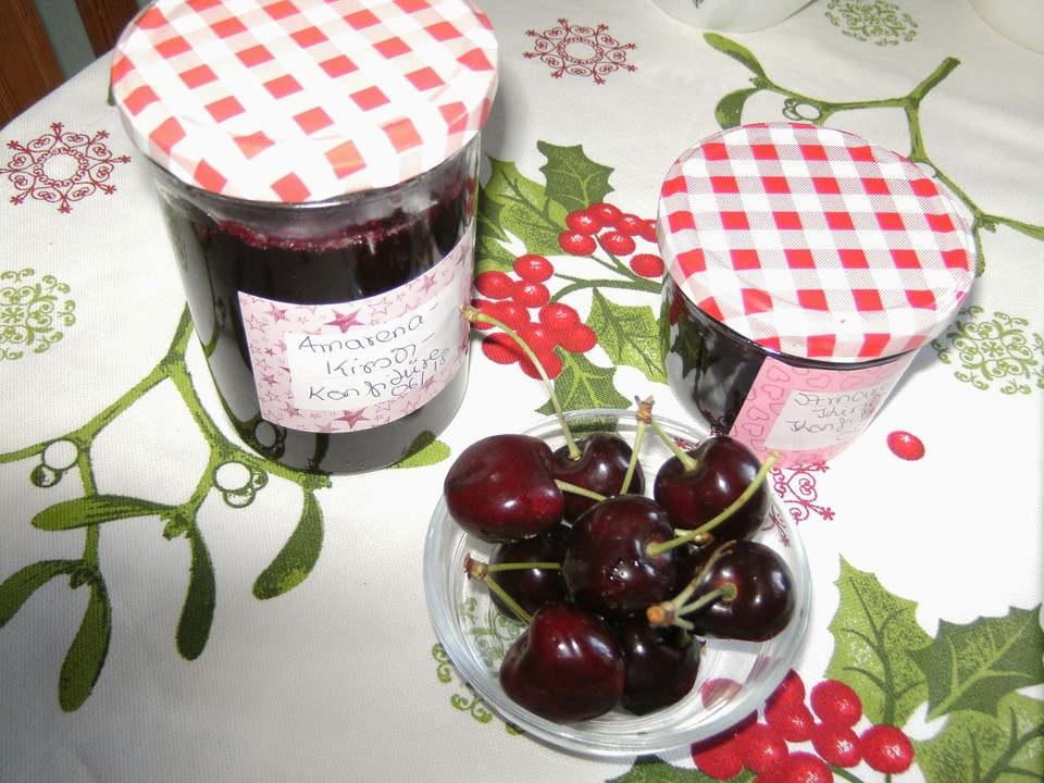 Amarena - Kirsch - Konfitüre von CookingJulie | Chefkoch.de