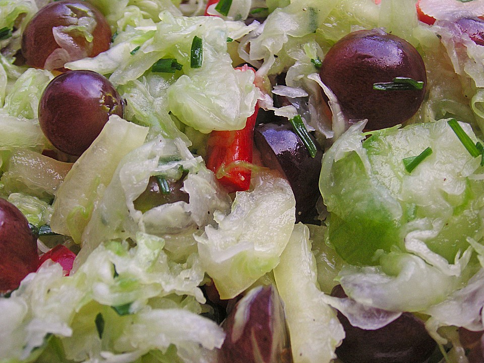 Krautsalat mit Weintrauben von brisane | Chefkoch.de