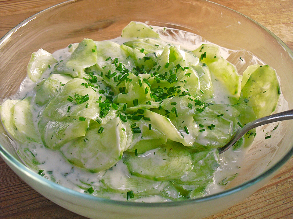Gurkensalat von Gi_gi | Chefkoch | Gurkensalat, Leckere salate, Salat