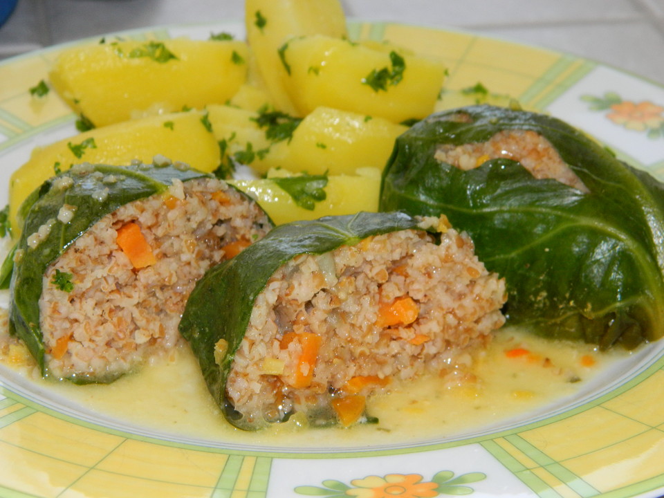 Wirsingrouladen mit Bulgur von ars_vivendi | Chefkoch.de