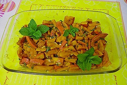 Kürbis-Minz-Salat 12