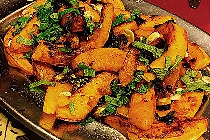 Kürbis-Minz-Salat 9