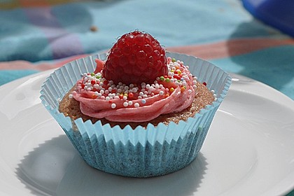 Himbeer Cupcakes 13