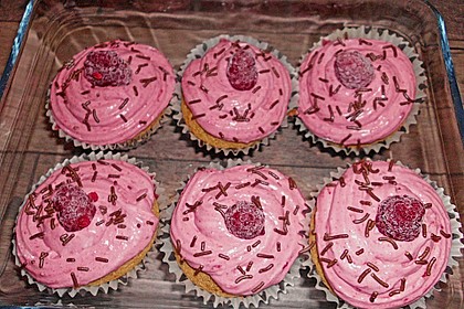 Himbeer Cupcakes 20