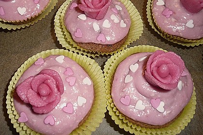 Himbeer Cupcakes 5