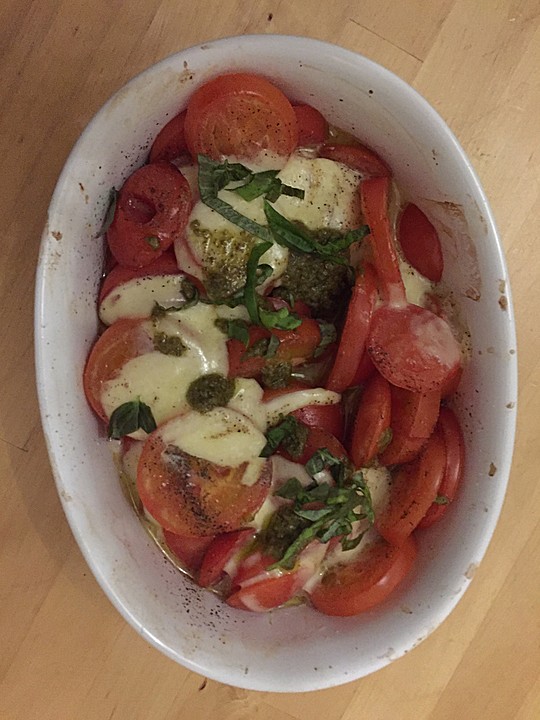 Tomaten - Mozzarella - Gratin von Ragazza311 | Chefkoch.de