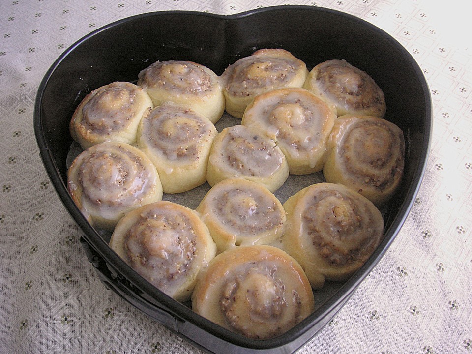 Schneckennudeln mit Nussfüllung von Nici_Blue | Chefkoch.de
