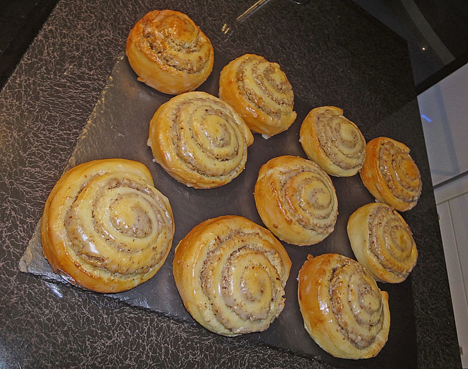 Schneckennudeln mit Nussfüllung von Nici_Blue | Chefkoch.de