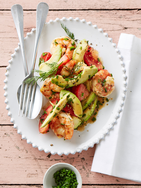 Salat Mit Avocado Und Garnelen - Rezepte Suchen